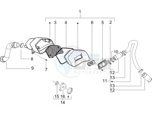 Stalker 50 drawing Secondairy air box