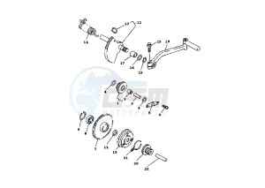 XC T CYGNUS 125 drawing STARTER