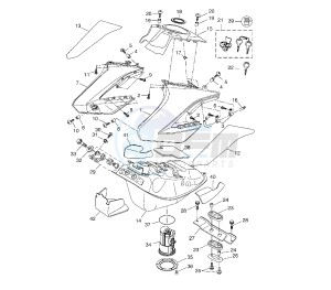 WR R 125 drawing FUEL TANK