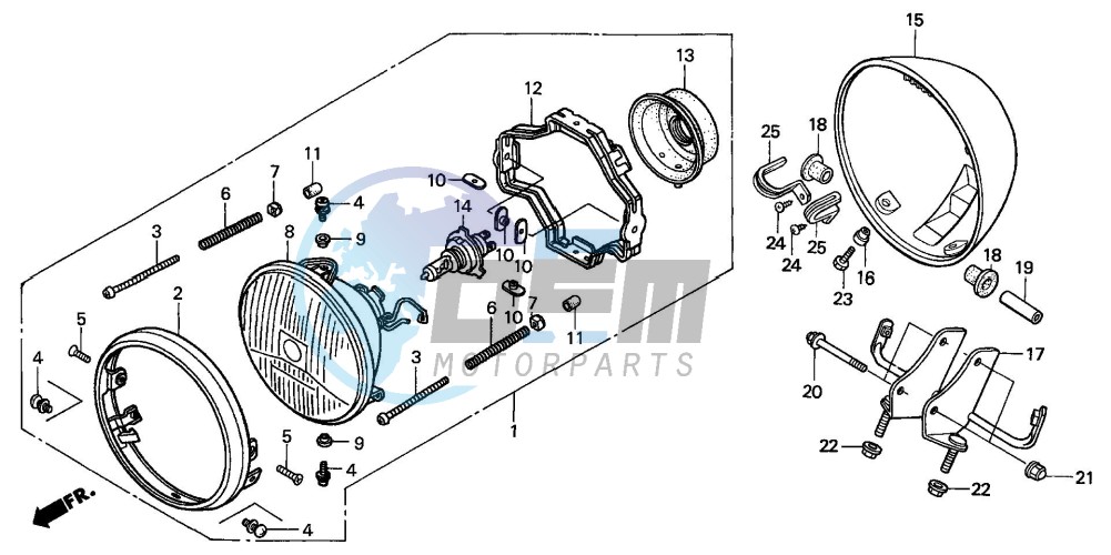 HEADLIGHT (CM)