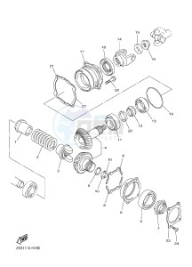 VMX17 VMAX17 1700 (2CEL) drawing MIDDLE DRIVE GEAR