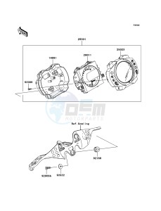 NINJA ZX-10R ZX1000D7F FR GB XX (EU ME A(FRICA) drawing Meter(s)