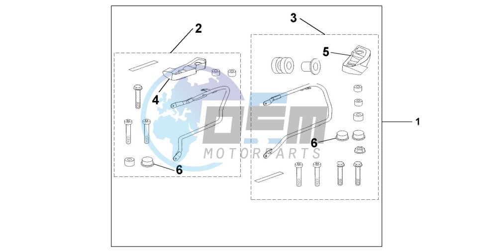 PANNIER STAY KIT