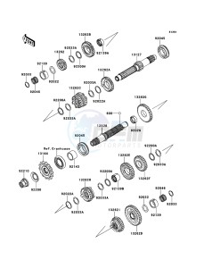 NINJA 250R EX250KBFA GB XX (EU ME A(FRICA) drawing Transmission