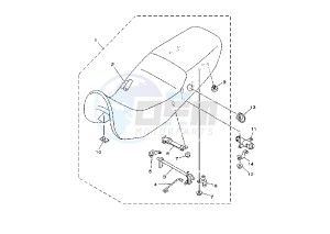 TDM 850 drawing SEAT