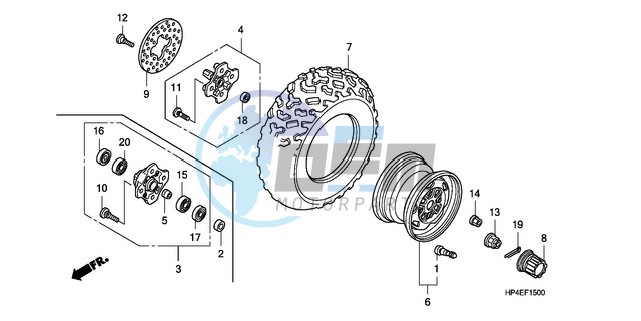 FRONT WHEEL