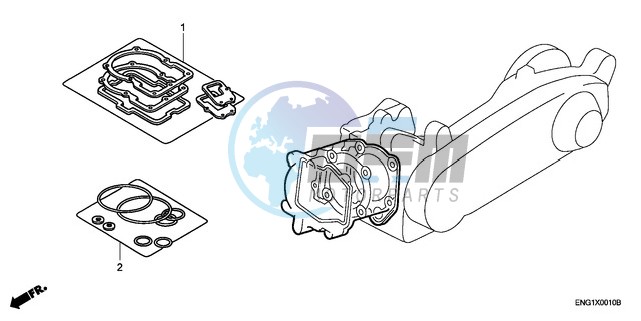 GASKET KIT A