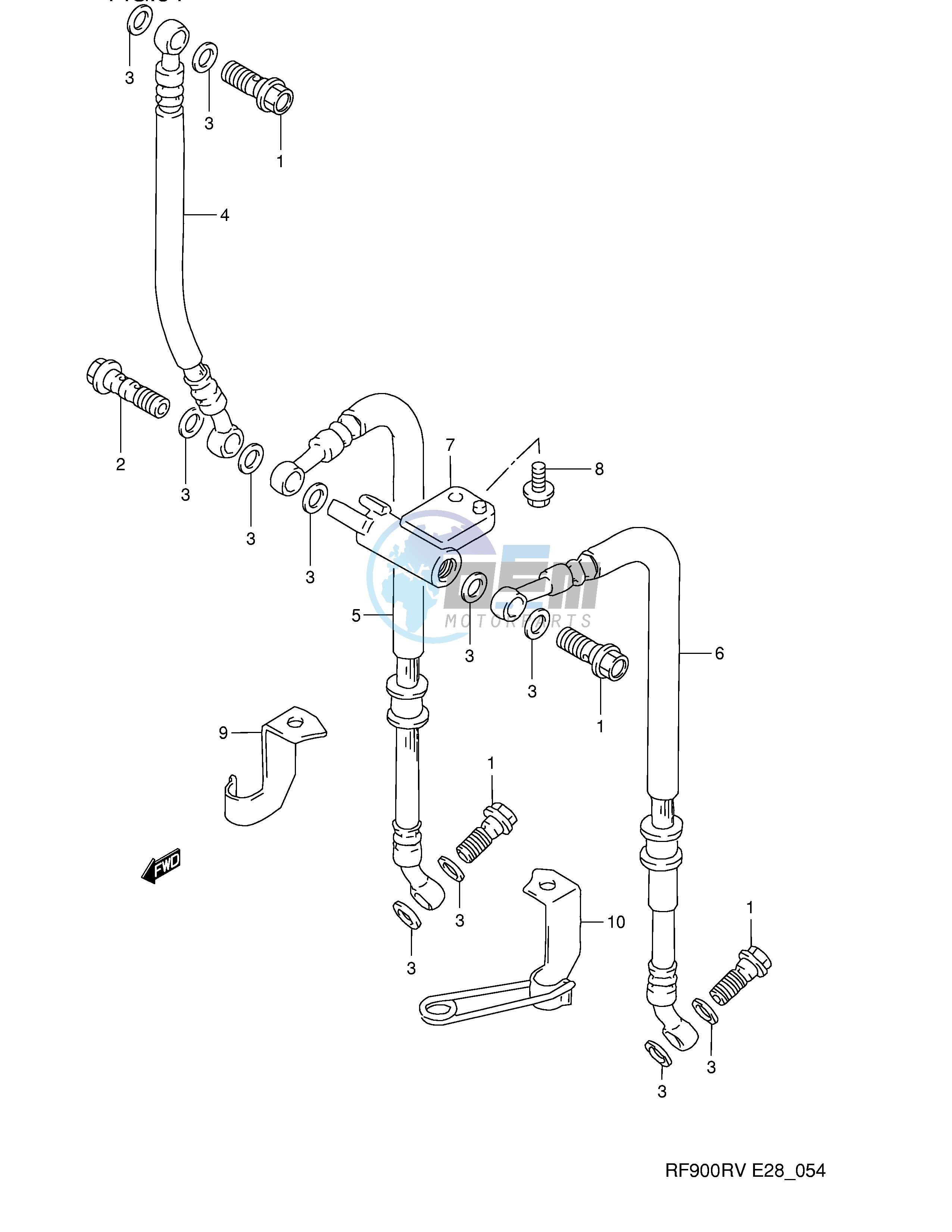 FRONT BRAKE HOSE