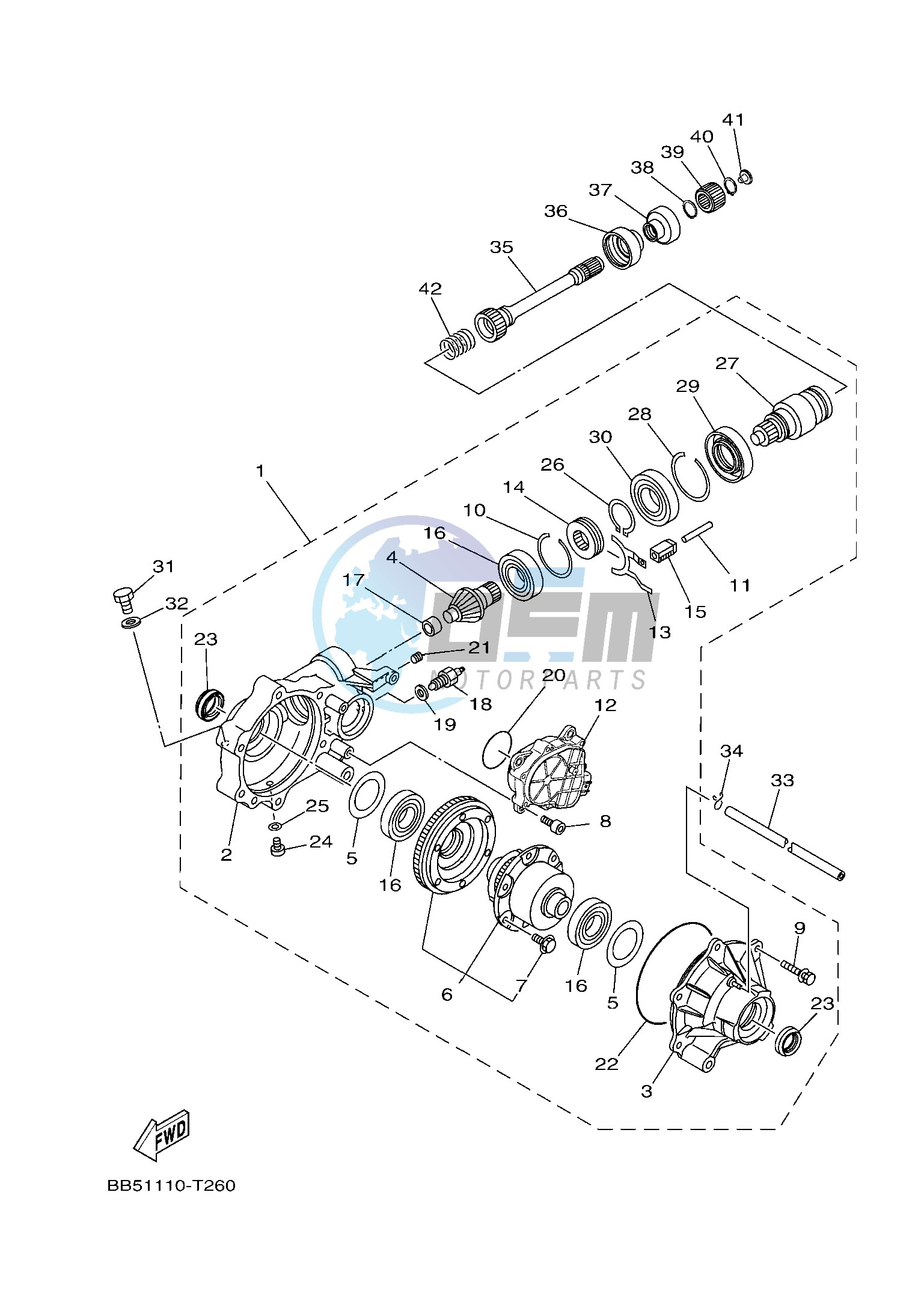 FRONT DIFFERENTIAL