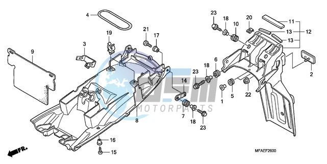 REAR FENDER