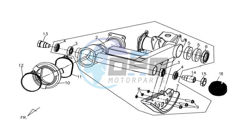 SUSPENSION - REAR FORK