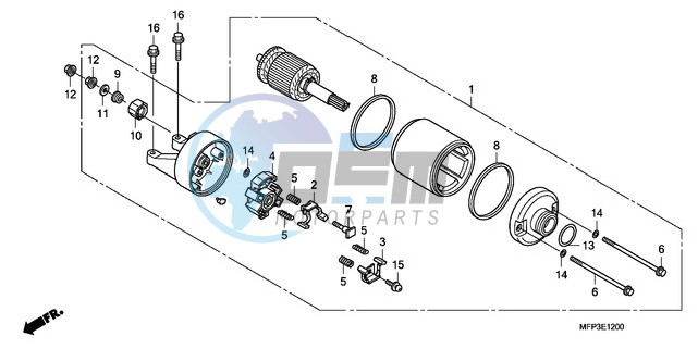 STARTING MOTOR