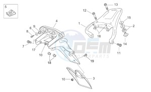 Pegaso 650 ie drawing Rear Body