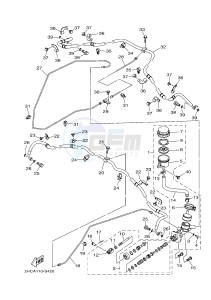 YXZ1000 YXZ10YMSJ (2HCK) drawing MASTER CYLINDER