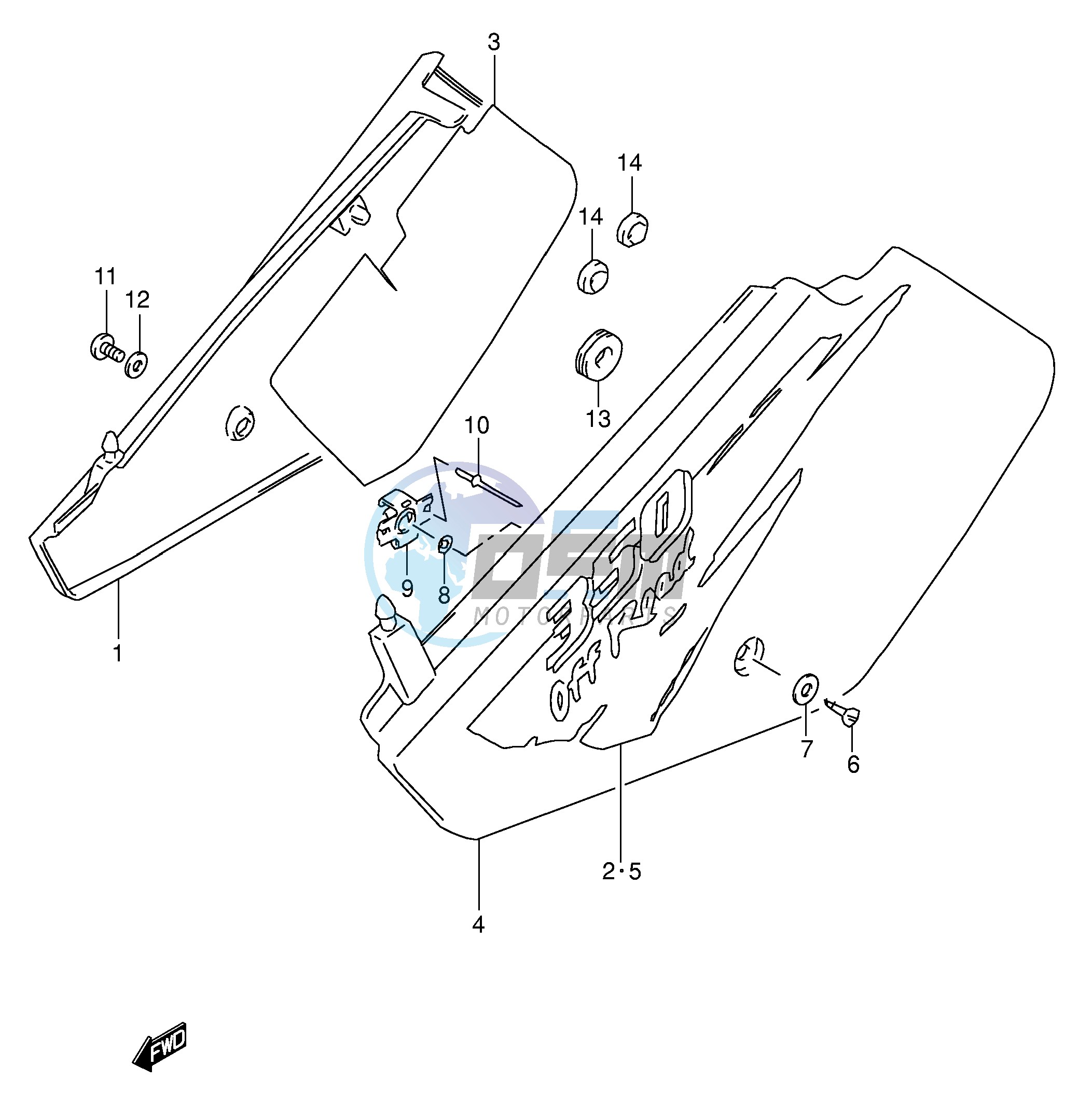 FRAME COVER (MODEL T)