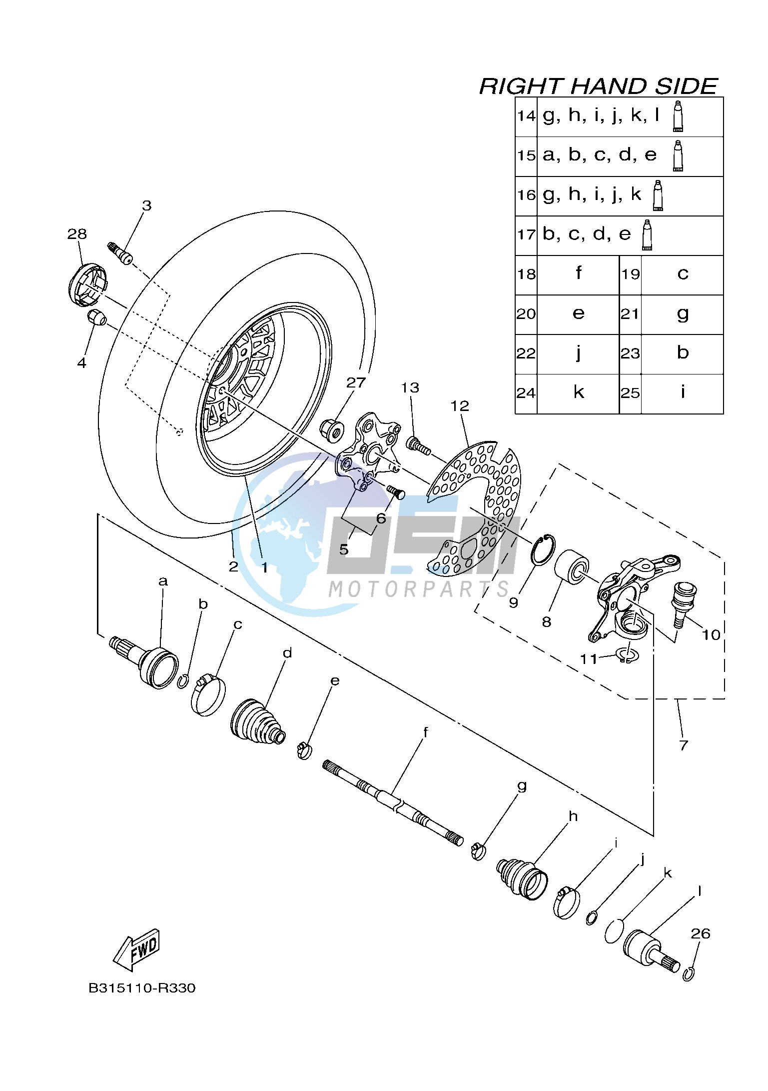 FRONT WHEEL 2