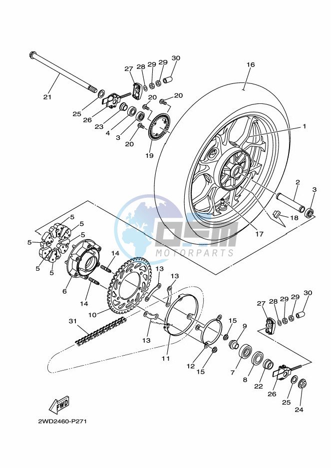 REAR WHEEL