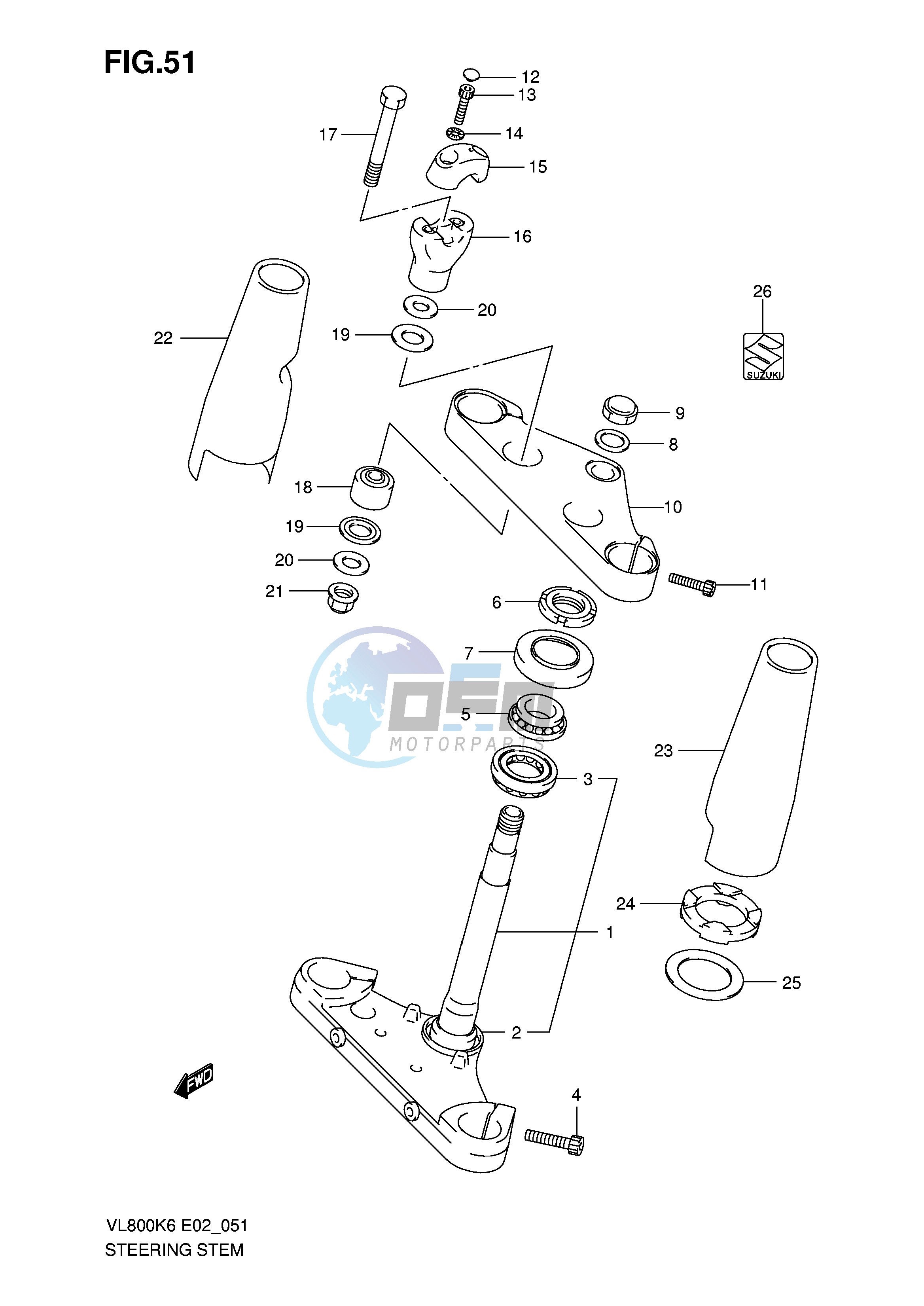 STEERING STEM