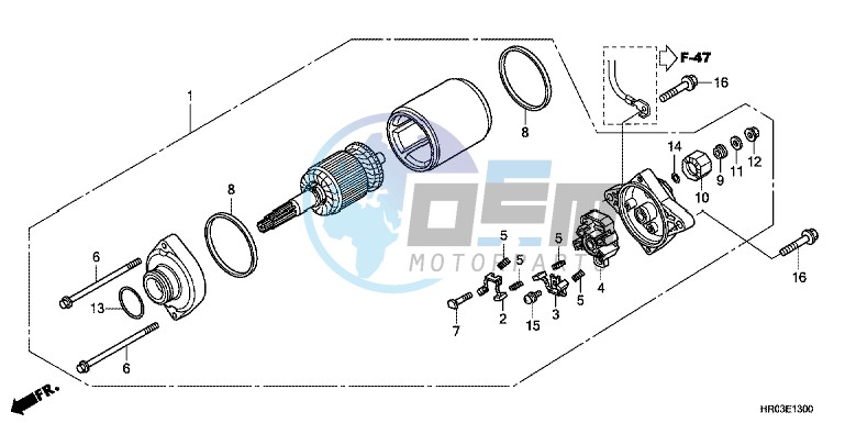 STARTER MOTOR