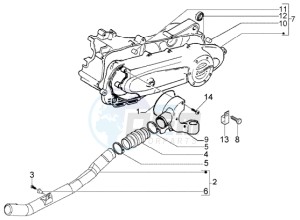 LX 50 4T drawing Transmission cover