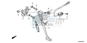 CB1000RD CB1000R UK - (E) drawing STAND