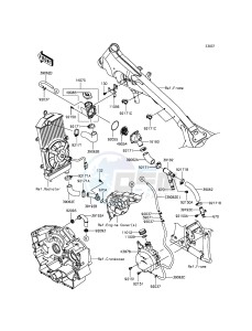 VULCAN 900 CLASSIC VN900BGFA GB XX (EU ME A(FRICA) drawing Water Pipe