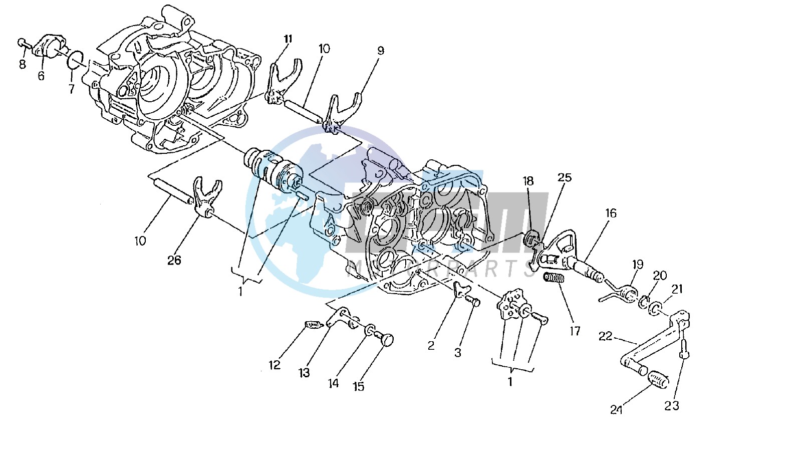 GEAR CHANGE MECHANISM