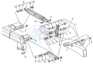 MITO EVOL.125 drawing SHOCK ABSORBER