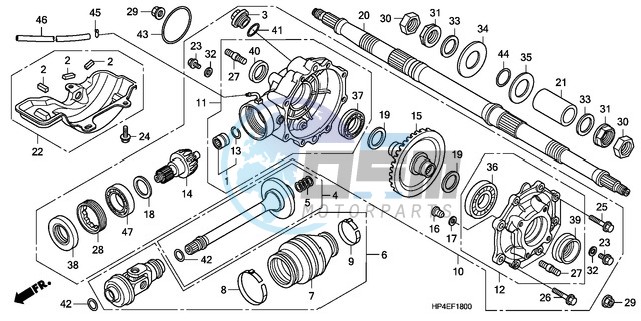 REAR FINAL GEAR