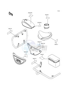 KZ 1000 P [POLICE 1000] (P15-P19) [POLICE 1000] drawing LABELS