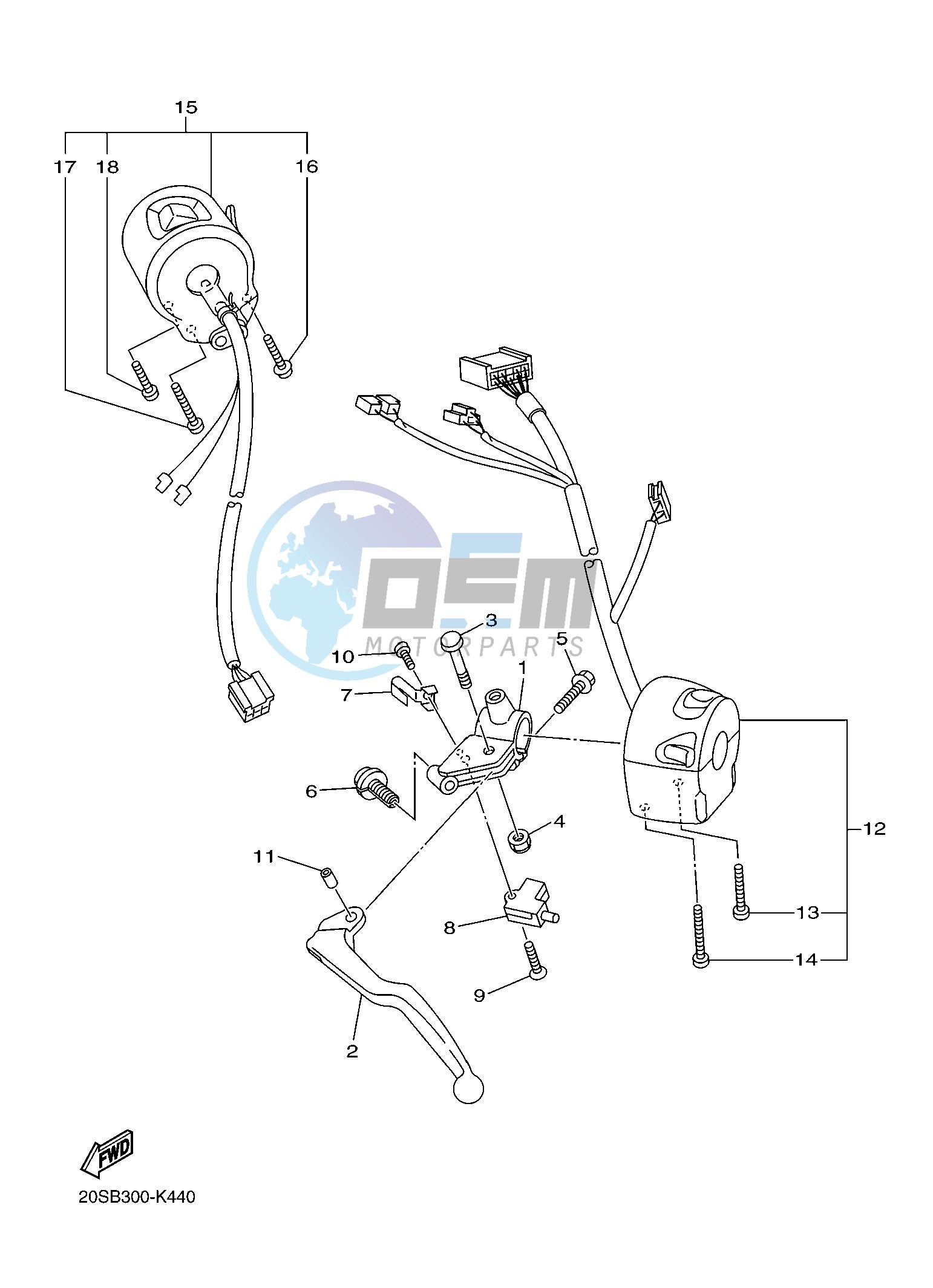 HANDLE SWITCH & LEVER