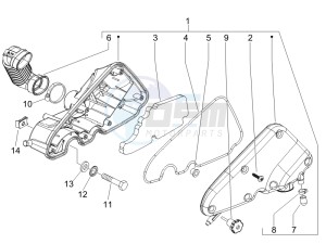 Fly 50 4T 2V 25-30Km/h drawing Air filter