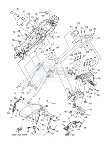 XSR900 MTM850 (BAED) drawing FENDER