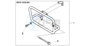 CMX250C REBEL drawing ENGINE GUARD