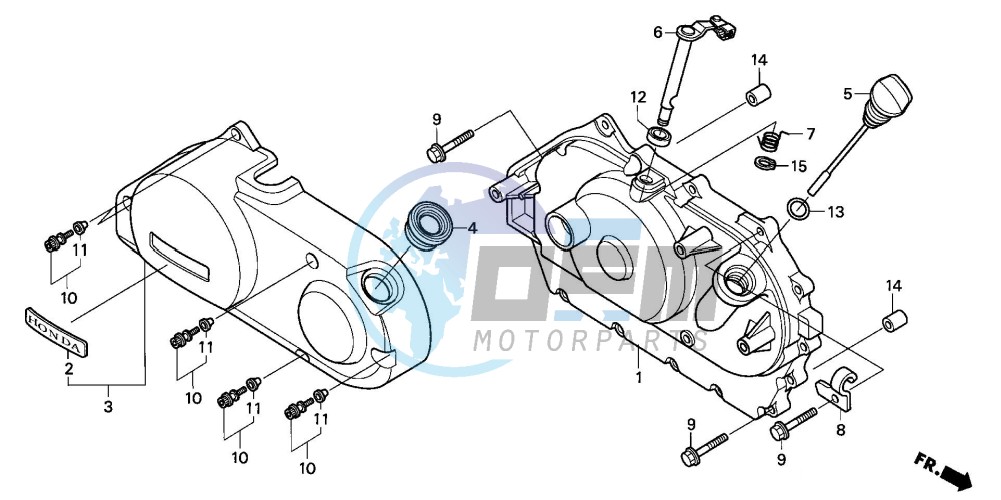 RIGHT CRANKCASE COVER