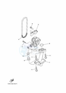 MT-07 MTN690 (BATS) drawing OIL PUMP