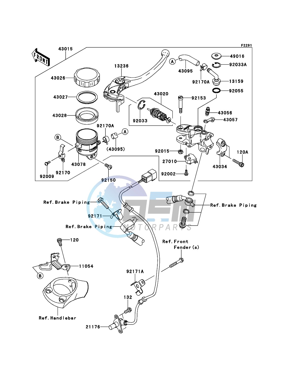 Front Master Cylinder