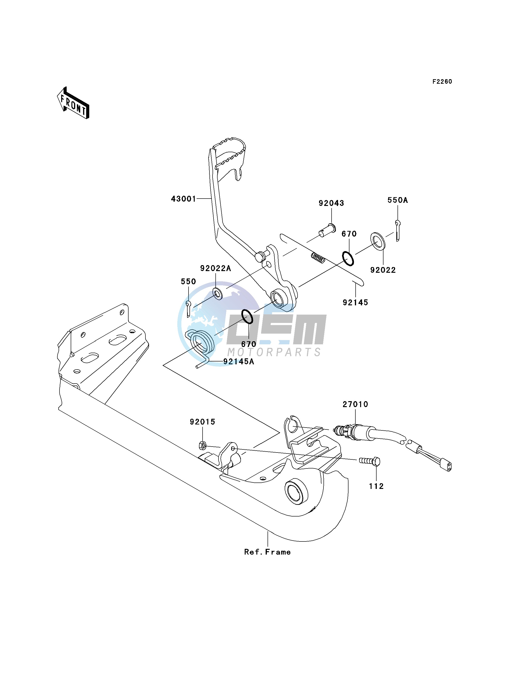 BRAKE PEDAL