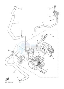 WR250X (32DP) drawing INTAKE 2