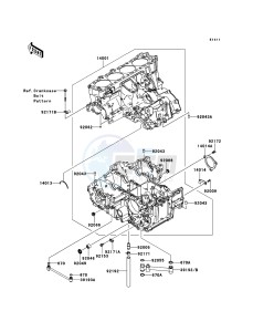 1400GTR_ABS ZG1400CEF FR GB XX (EU ME A(FRICA) drawing Crankcase