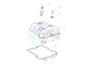 RS4 125 4T drawing Head cover