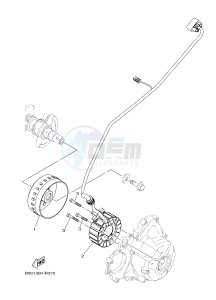 MTM850 MTM-850 XSR900 (B908) drawing GENERATOR