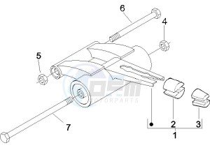 Runner 50 SP drawing Swinging arm