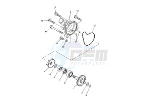 WR F 250 drawing WATER PUMP