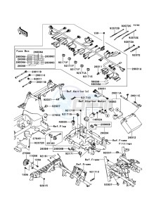 KVF750_4X4_EPS KVF750GDF EU drawing Chassis Electrical Equipment