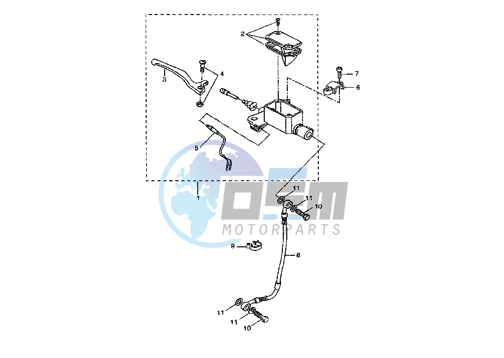 FRONT MASTER CYLINDER