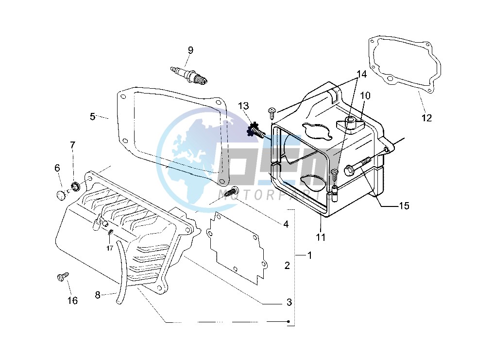 Cylinder head cover