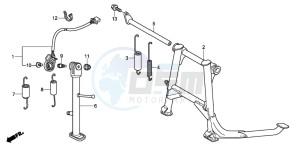 CBF1000 drawing STAND