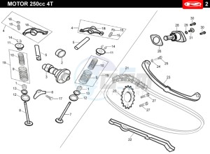 TANGO-250-GREY drawing VALVES - DISTRIBUTION CHAIN