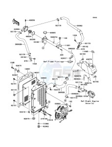 VN1600 MEAN STREAK VN1600B6F GB XX (EU ME A(FRICA) drawing Radiator